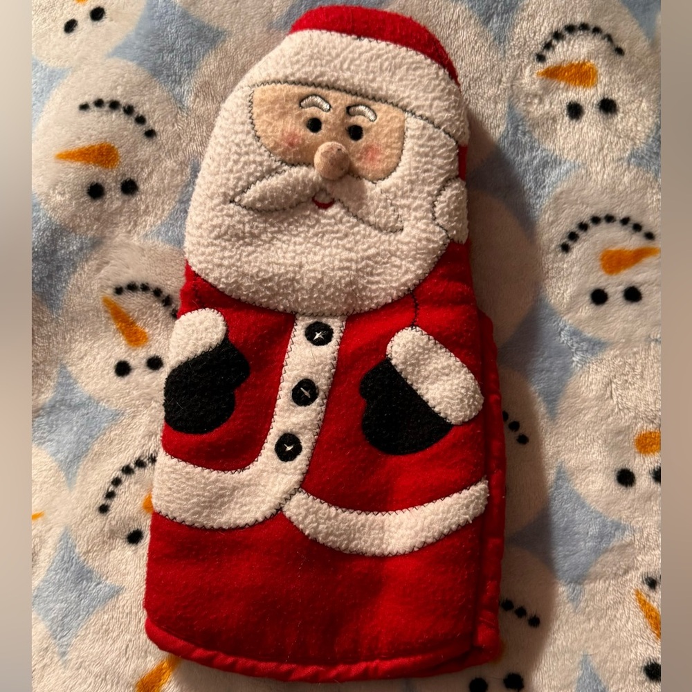 Santa Pot Holder